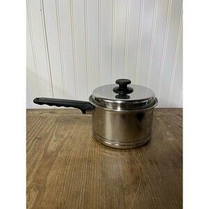 VTG LIFETIME  Cookware 18-8 Stainless Steel 2 1/2 Qt Sauce Pan w/ Lid Reagal